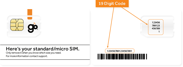 DeskPhone Go SIM Card - Orange
